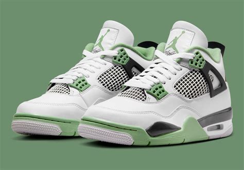 nike jordans donkergroen|Nike jordan 4 retro green.